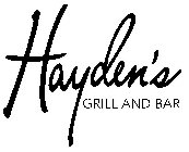 HAYDEN'S GRILL AND BAR