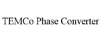 TEMCO PHASE CONVERTER