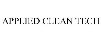 APPLIED CLEAN TECH