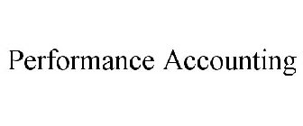 PERFORMANCE ACCOUNTING