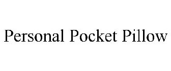 PERSONAL POCKET PILLOW