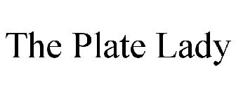THE PLATE LADY