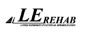 LE REHAB LOWER EXTREMITY FUNCTIONAL REHABILITATION