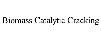 BIOMASS CATALYTIC CRACKING