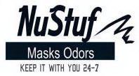 NUSTUF MASKS ODORS KEEP IT WITH YOU 24 - 7