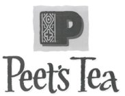 P PEET'S TEA