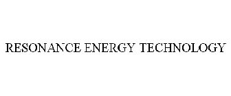 RESONANCE ENERGY TECHNOLOGY