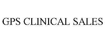 GPS CLINICAL SALES