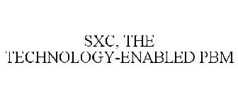 SXC, THE TECHNOLOGY-ENABLED PBM