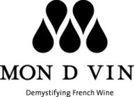 MON D VIN DEMYSTIFYING FRENCH WINE