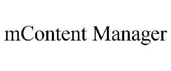 MCONTENT MANAGER