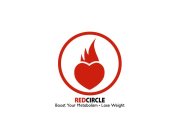 REDCIRCLE BOOST YOUR METABOLISM · LOSE WEIGHT