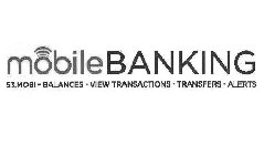 MOBILE BANKING 53.MOBI - BALANCES - VIEW TRANSACTIONS - TRANSFERS · ALERTS