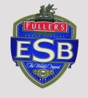 ESB GRIFFIN BREWERY FULLER'S CHISWICK EXTRA SPECIAL THE WORLD'S ORIGINAL ALE VOTED BRITAIN'S BEST