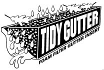TIDY GUTTER FOAM FILTER GUTTER INSERT