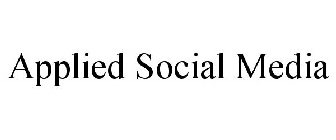 APPLIED SOCIAL MEDIA