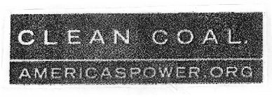 CLEAN COAL. AMERICASPOWER.ORG
