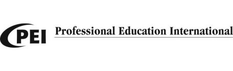 PEI PROFESSIONAL EDUCATION INTERNATIONAL