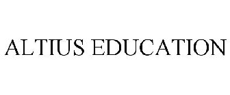 ALTIUS EDUCATION