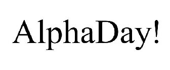 ALPHADAY!