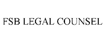 FSB LEGAL COUNSEL