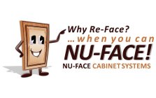 WHY RE-FACE? ... WHEN YOU CAN NU-FACE! NU-FACE CABINET SYSTEMS