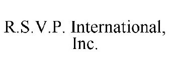 R.S.V.P. INTERNATIONAL, INC.