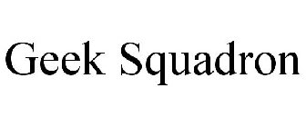 GEEK SQUADRON