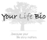 YOUR LIFE BIO...BECAUSE YOUR LIFE STORY MATTERS