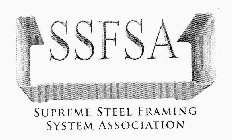 SSFSA SUPREME STEEL FRAMING SYSTEM ASSOCIATION