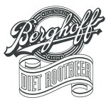 FOUNDED 1898 BERGHOFF DIET ROOTBEER