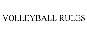 VOLLEYBALL RULES