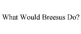 WHAT WOULD BREESUS DO?