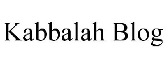 KABBALAH BLOG
