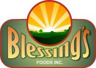 BLESSING'S FOODS INC.