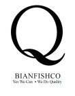 Q BIANFISHCO YES WE CAN · WE DO QUALITY