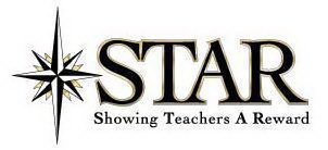 STAR SHOWING TEACHERS A REWARD