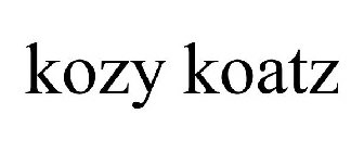 KOZY KOATZ