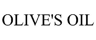 OLIVE'S OIL