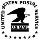 U.S. MAIL UNITED STATES POSTAL SERVICE