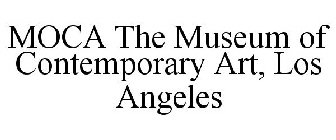 MOCA THE MUSEUM OF CONTEMPORARY ART, LOS ANGELES
