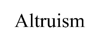 ALTRUISM