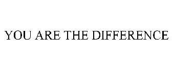 YOU ARE THE DIFFERENCE