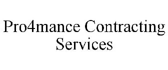 PRO4MANCE CONTRACTING SERVICES