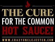 THE CURE FOR THE COMMON HOT SAUCE WWW.CRAZYUNCLEJESTER.COM