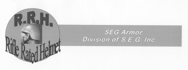 R.R.H. RIFLE RATED HELMET SEG ARMOR DIVISION OF S.E.G. INC.