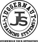 JTS JUGGERNAUT TRAINING SYSTEMS OVERWHELM YOUR OPPOSITION