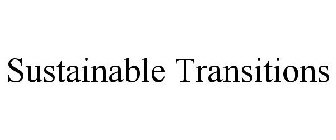 SUSTAINABLE TRANSITIONS