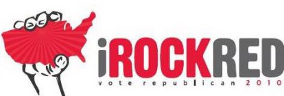IROCKRED VOTE REPUBLICAN 2010