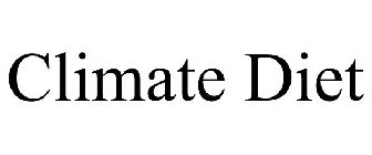 CLIMATE DIET
